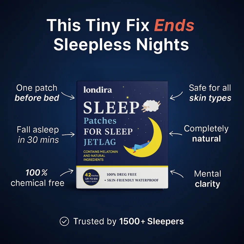 Londira Sleep Patches — Benefit Callout Layout