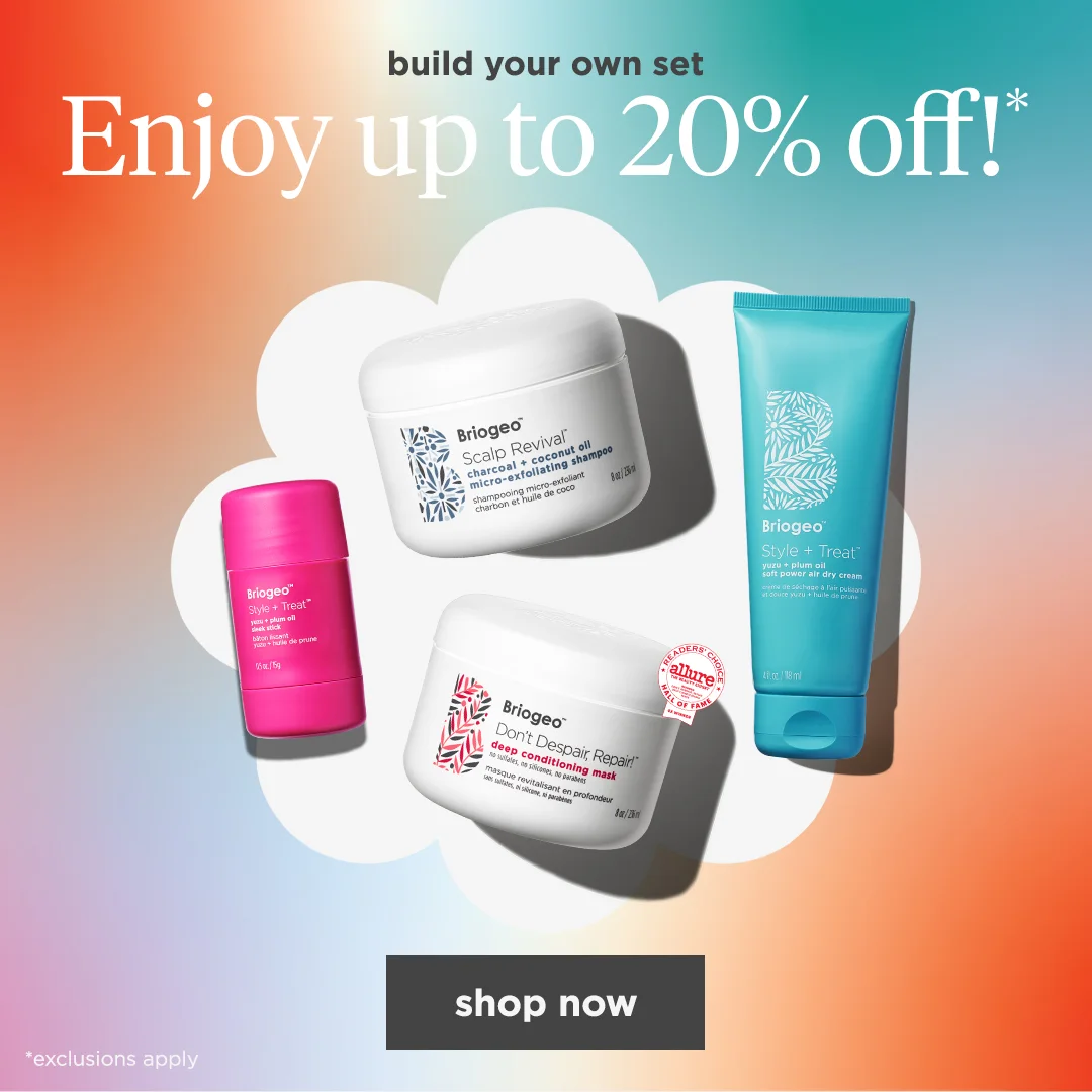 Briogeo Haircare — Vibrant Product Assortment Sale