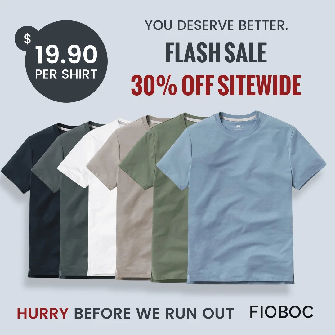 FIOBOC T-Shirts — Multi-Product Sale Layout