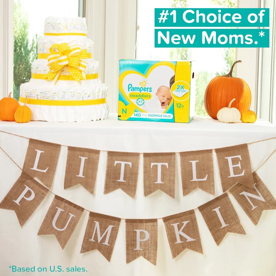 Pampers Swaddlers — Festive Lifestyle Product Shot