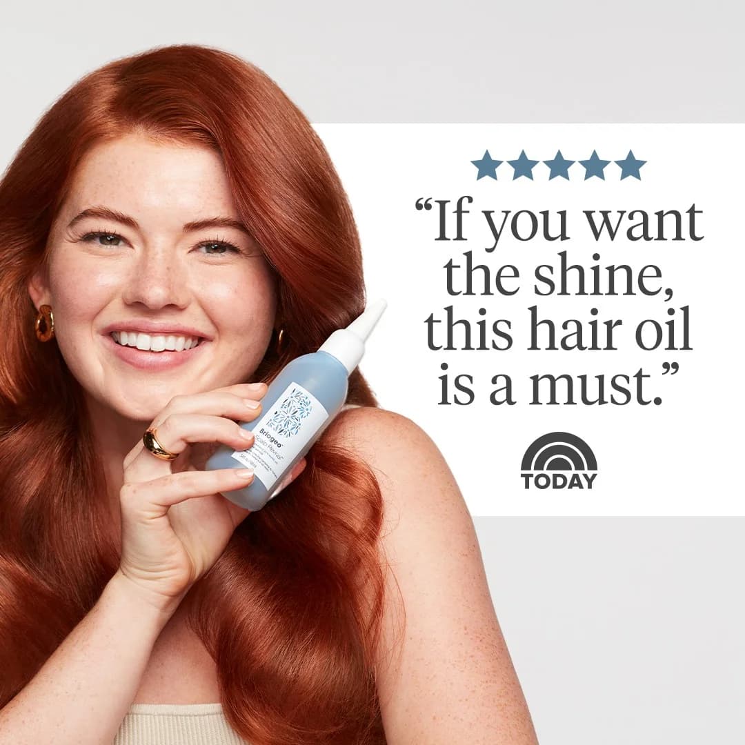 Briogeo Hair Oil — User Testimonial Split