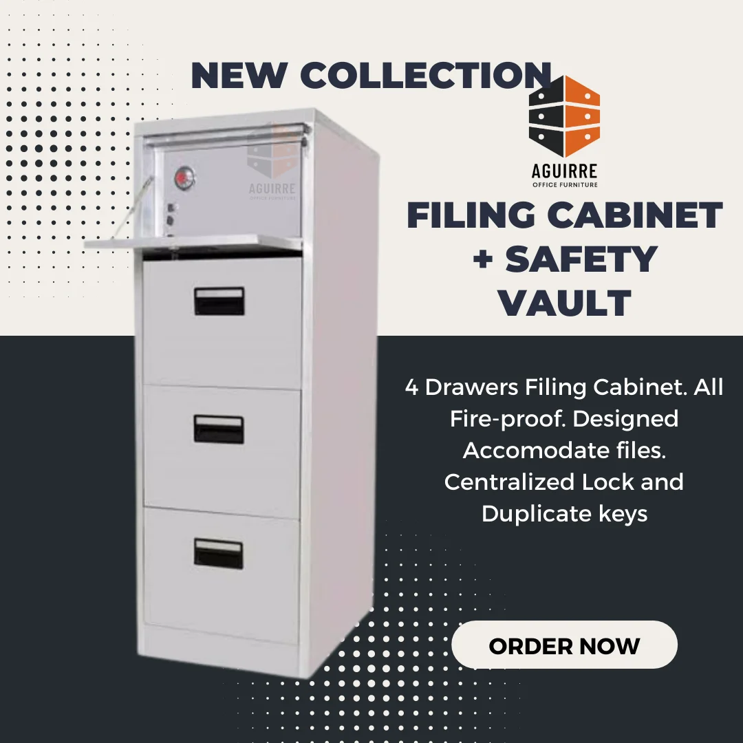 Aguirre Filing Cabinet — Split Product Shot