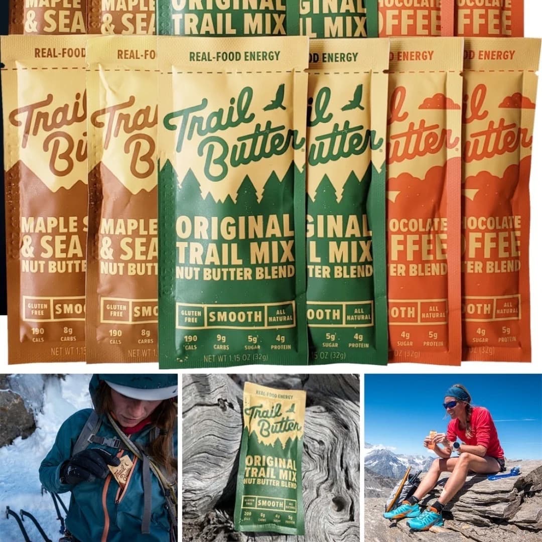 Trail Butter — Product & Lifestyle Collage