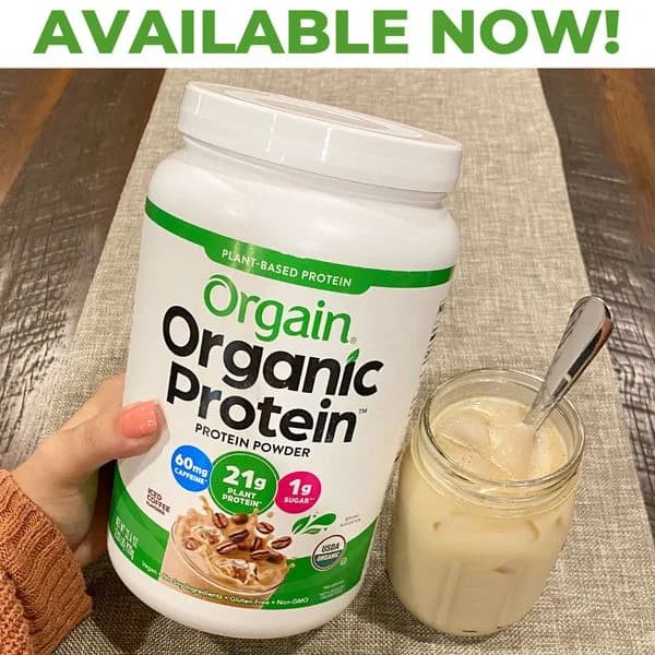 Orgain Organic Protein — In-Use Lifestyle Shot