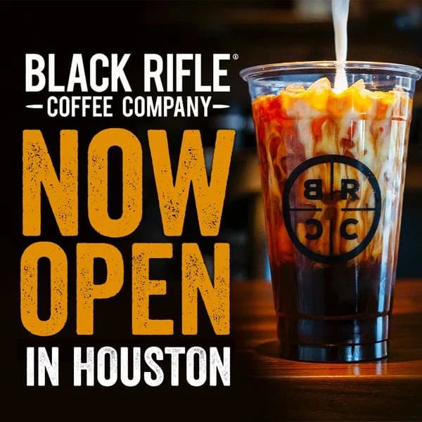 Black Rifle Coffee — Split Screen Product & Text
