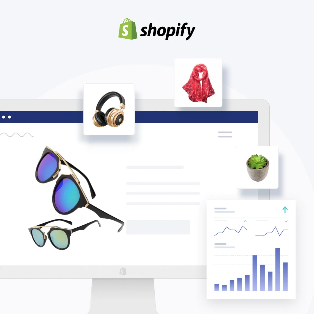 Shopify — E-commerce UI Mockup