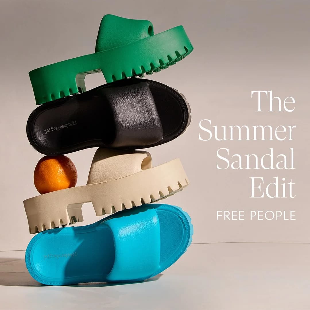 Free People Summer Sandals — Dynamic Stack