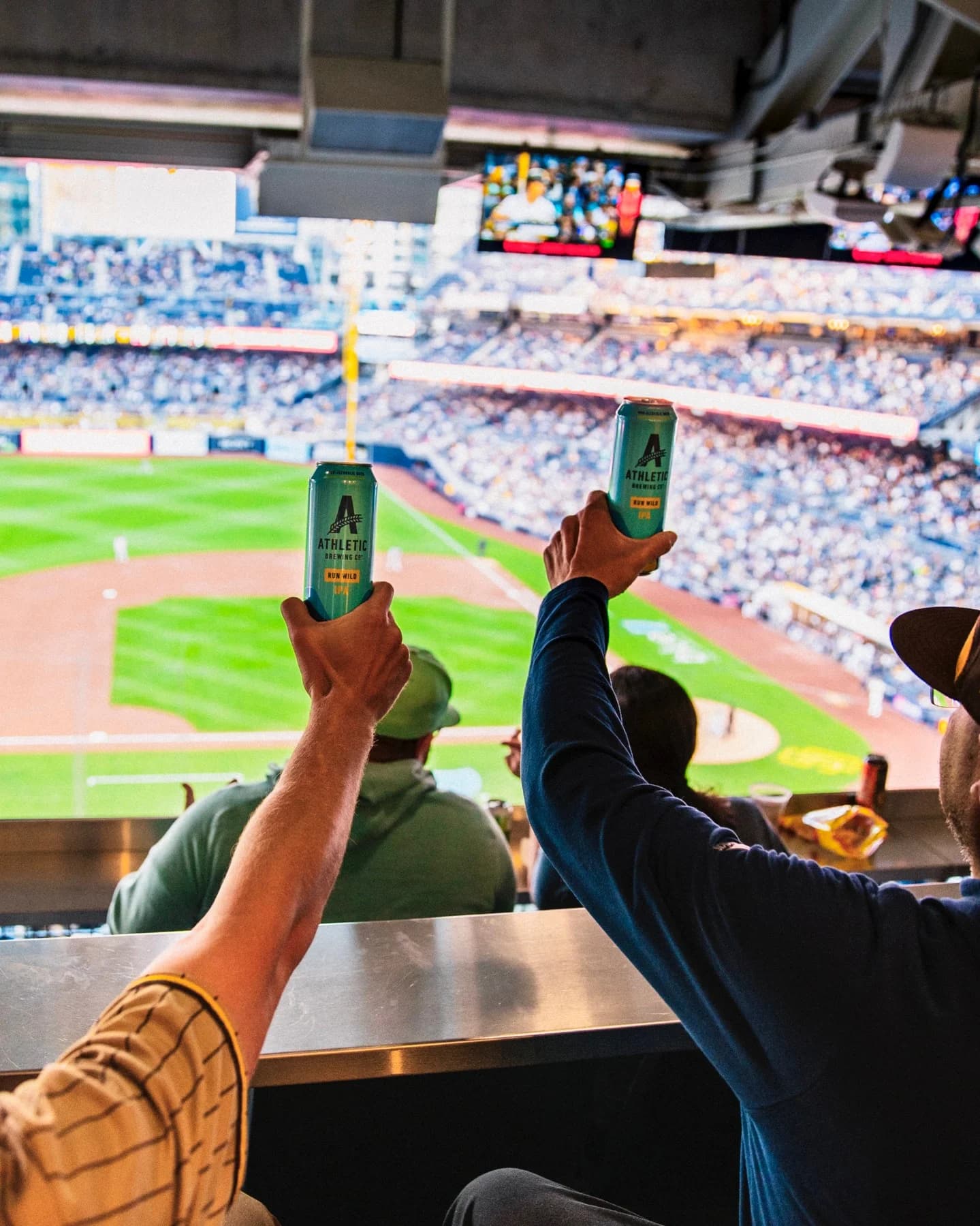 Athletic Brewing Co. — Stadium Lifestyle Cheers