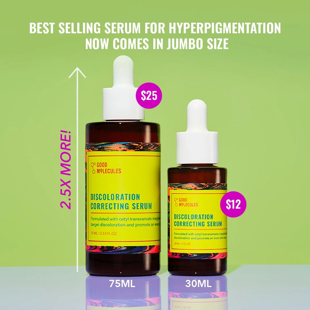 Good Molecules Jumbo Serum — Value Comparison