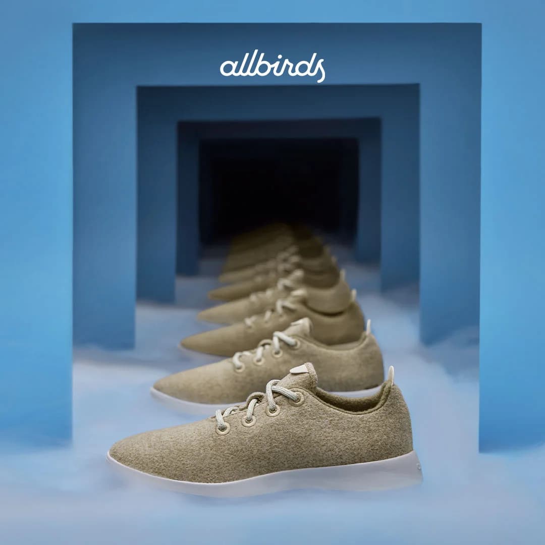 Allbirds Wool Runners — Repetitive Tunnel Layout