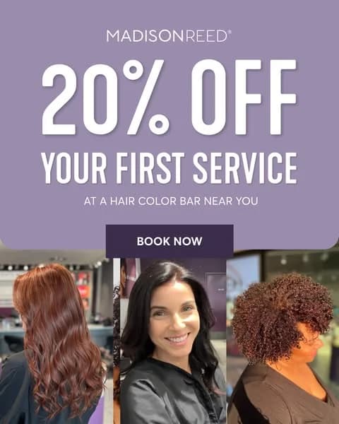 Madison Reed — Discount Offer with Client Collage