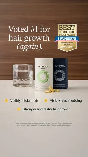 Nutrafol Hair Growth — Product & Testimonial