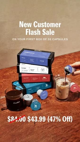 Cometeer Coffee Pods — Dynamic Lifestyle Display