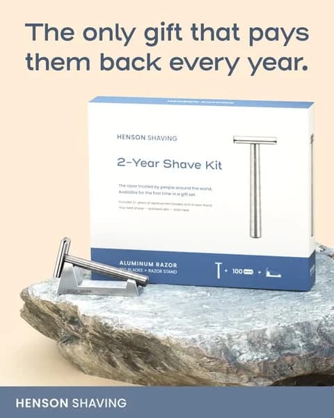Henson Shaving ad example