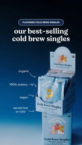 Chamberlain Coffee — Cold Brew Feature Stack