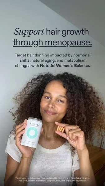 Nutrafol Women's Balance — Authentic Lifestyle Shot