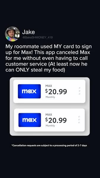 Rocket Money — Relatable Testimonial UI Mockup