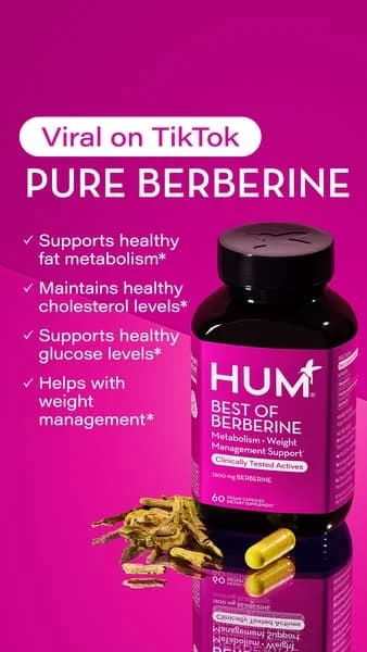 HUM Nutrition Berberine — Vibrant Product & Benefits