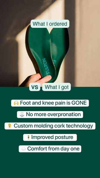Fulton Insoles — What I Ordered vs. Got