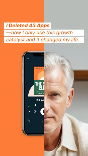 Blinkist — Split Screen Personal Testimonial