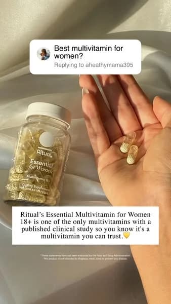 Ritual Multivitamin — UGC Q&A Product Shot