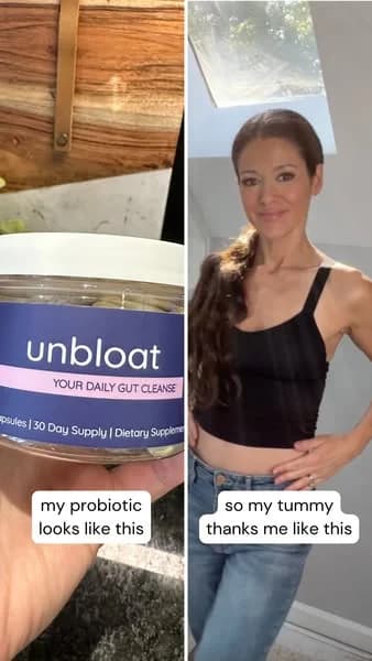 Unbloat — Direct Before/After Split Screen