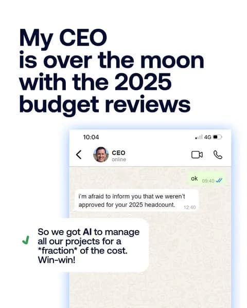 Motion AI — Budget Solution Chat UI