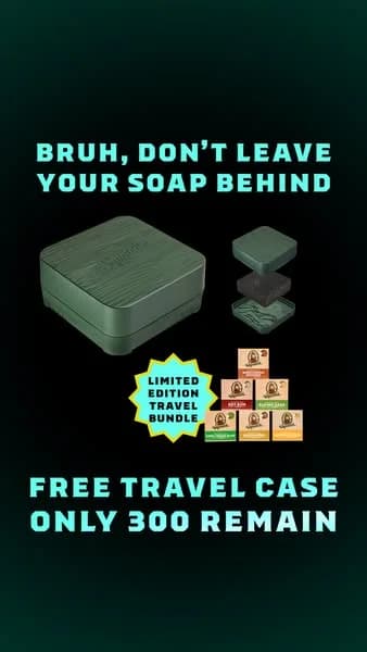 Dr. Squatch Soap Travel Bundle — Bold Product Showcase