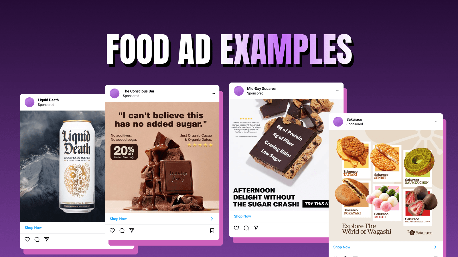 32 food ad examples that ran for months (and why they work)