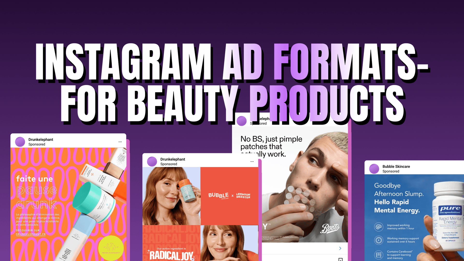 Best Instagram ad formats for beauty products in 2026