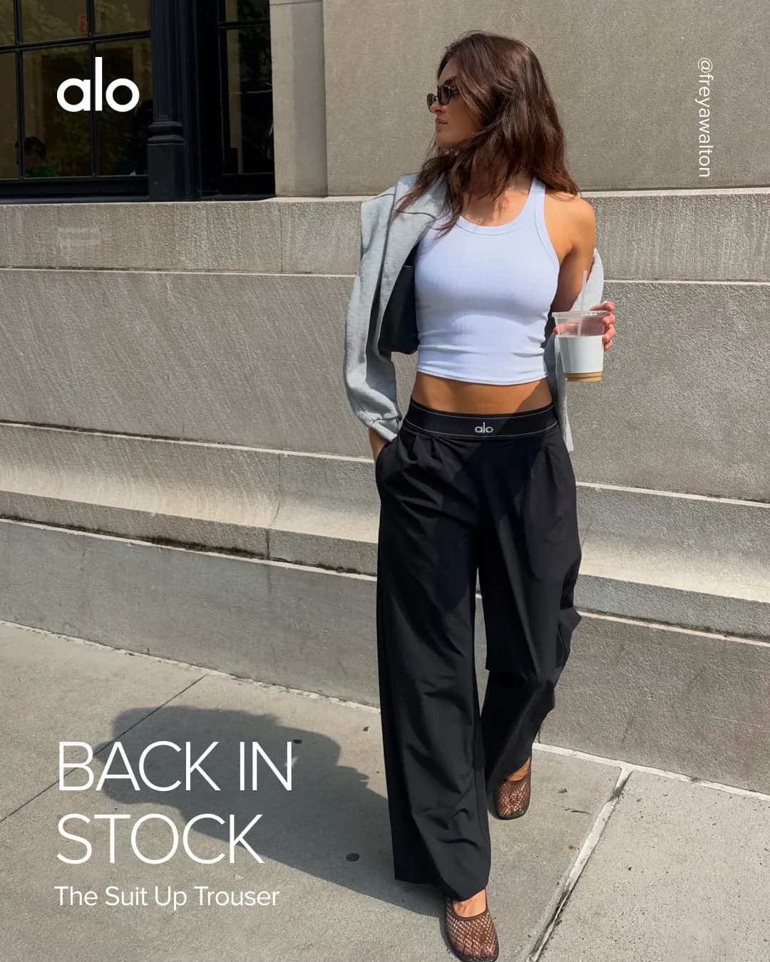 Alo Yoga High-end Lifestyle Shot Uses
