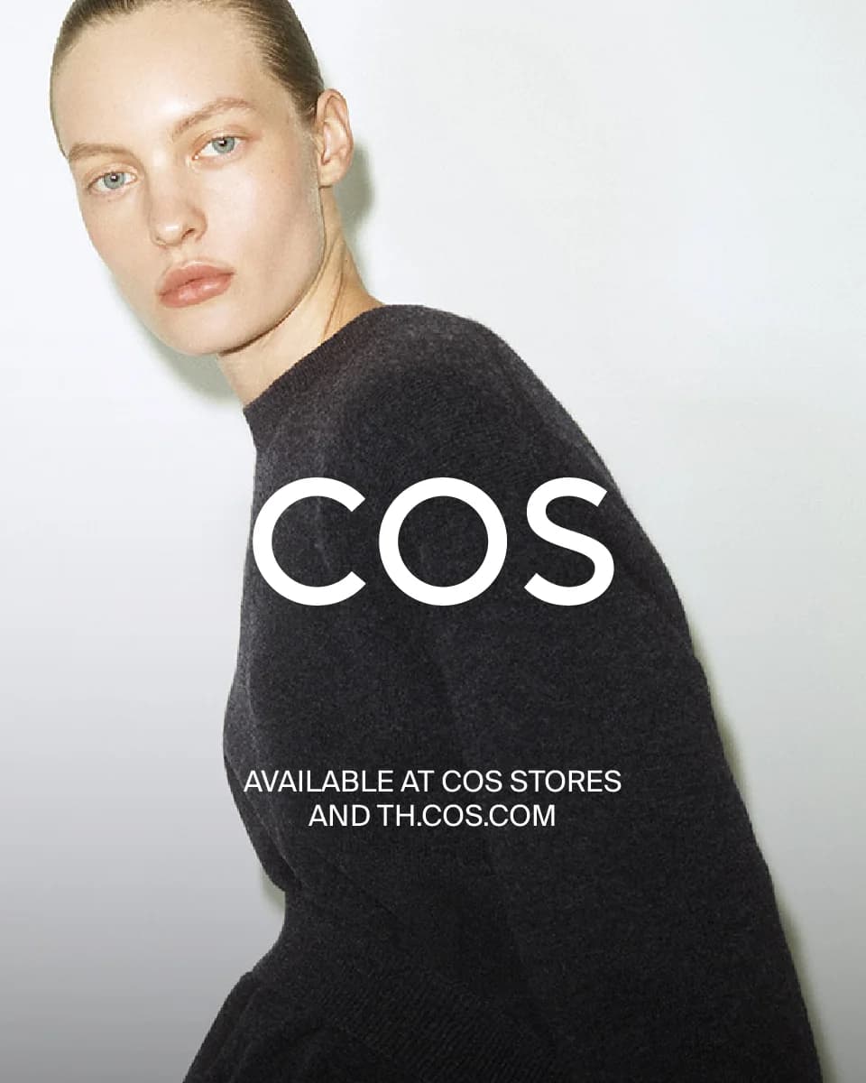 COS Knitwear — Minimalist Model Portrait