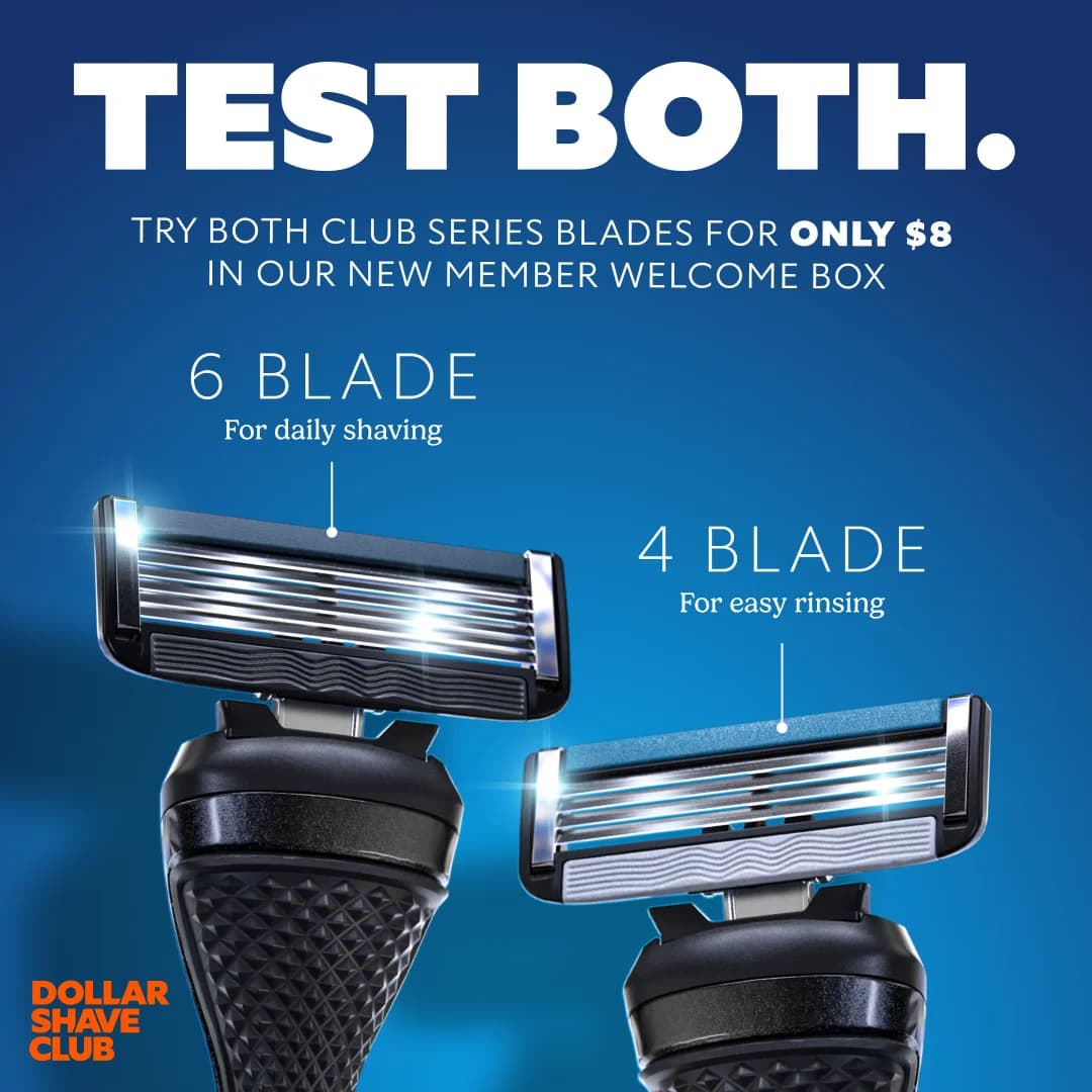 Dollar Shave Club — Dual Razor Comparison