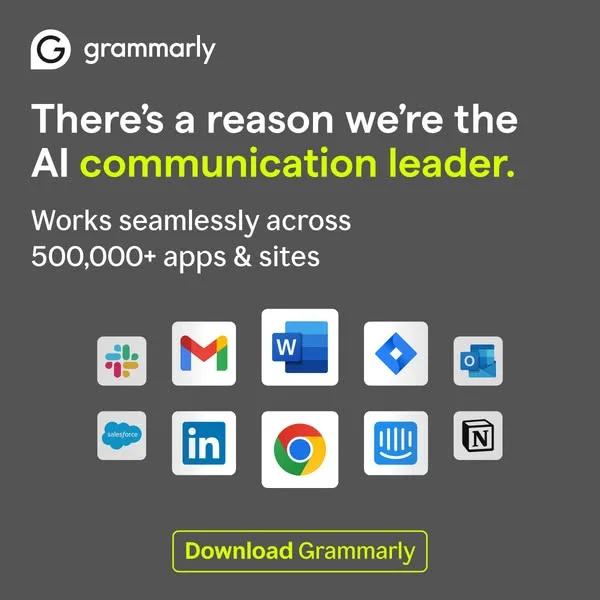 Grammarly — AI Leadership App Integration Grid