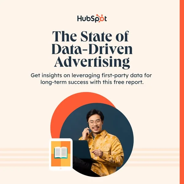 HubSpot Data Report — Text-Heavy Lifestyle Ad