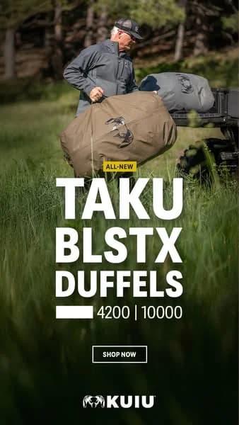 KUIU TAKU Duffels — Rugged Lifestyle Overlay