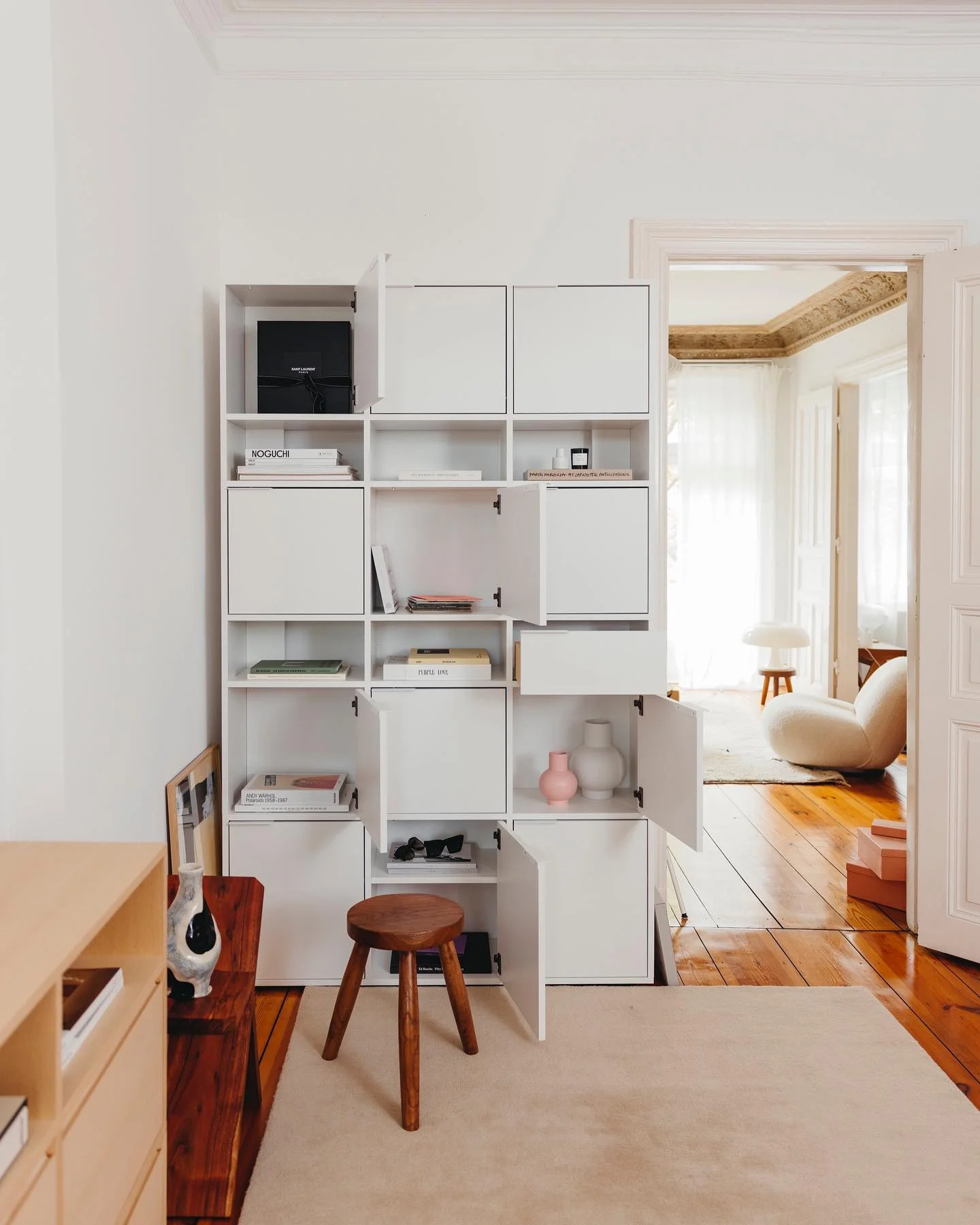 Modular Storage Unit — Minimalist Lifestyle Scene