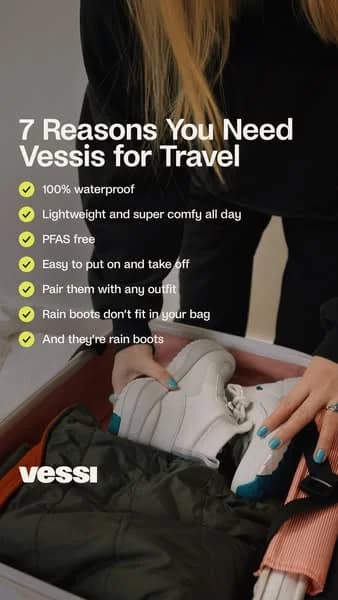 Vessi Travel Shoes — Benefit-Driven Listicle
