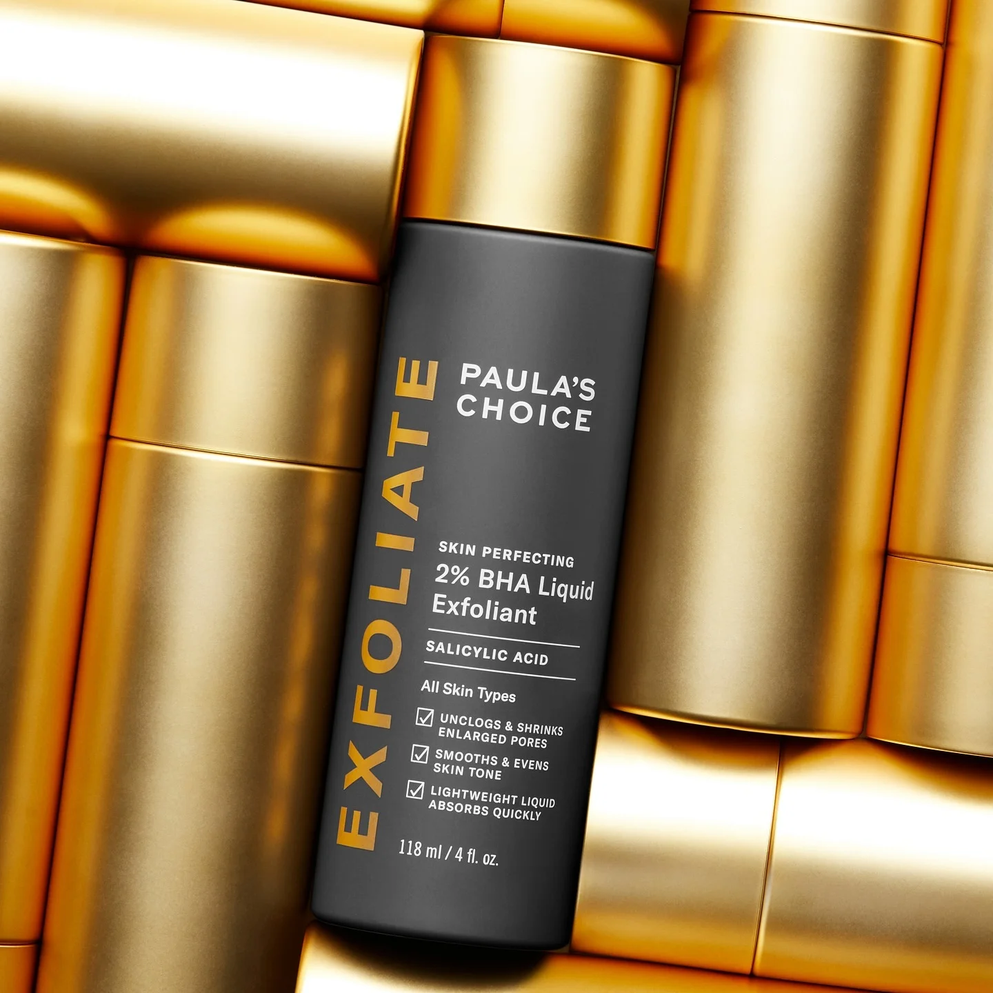 Paula's Choice BHA Exfoliant skincare ad example