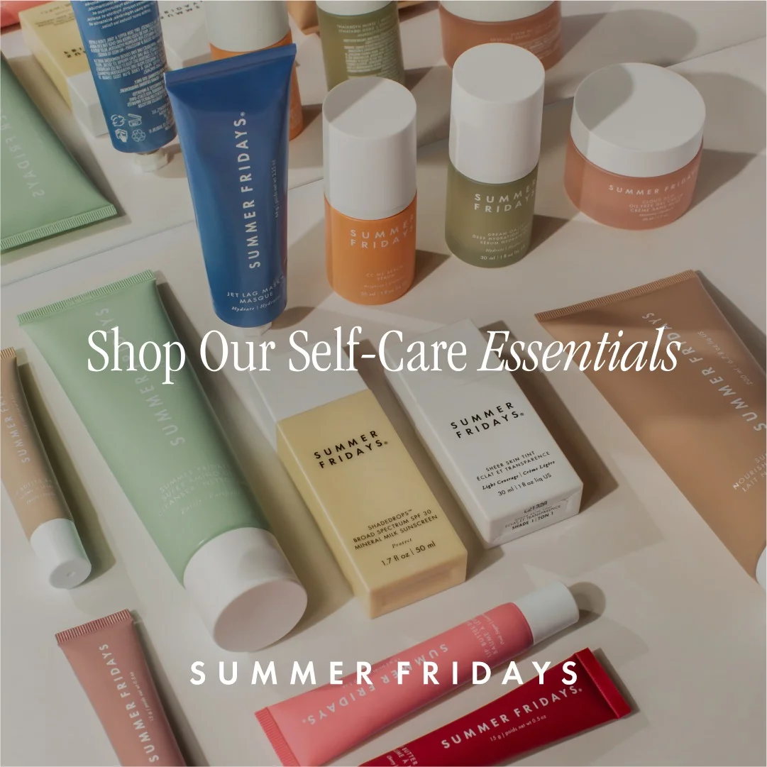 Summer Fridays skincare ad example