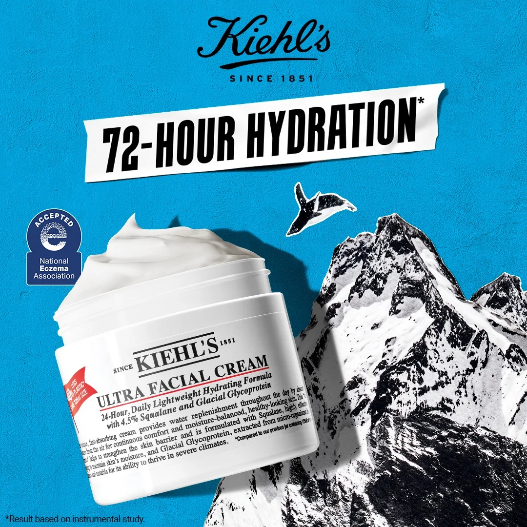 Kiehl's skincare ad example